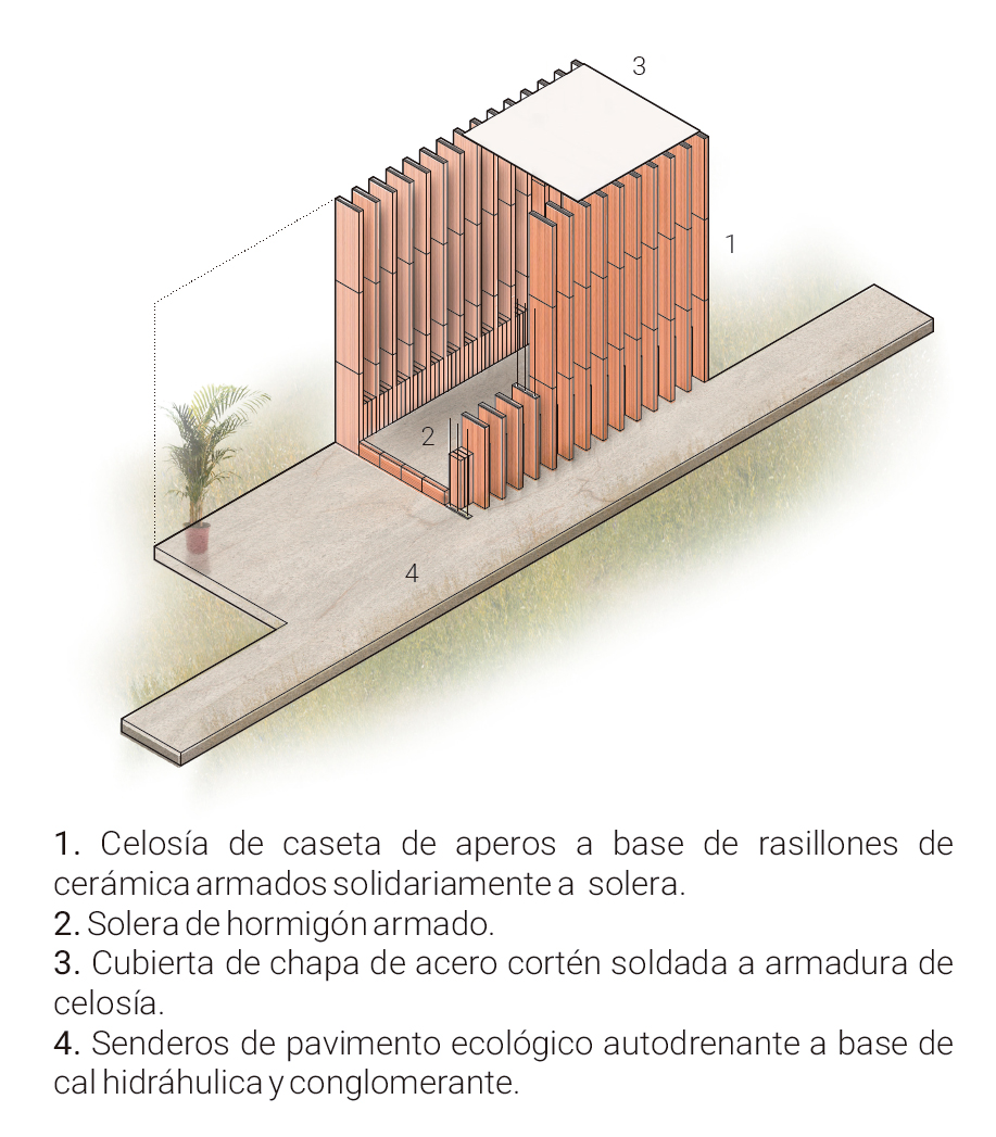 Iniesta Nowell Arquitectos - Huerto urbano en Villamartín