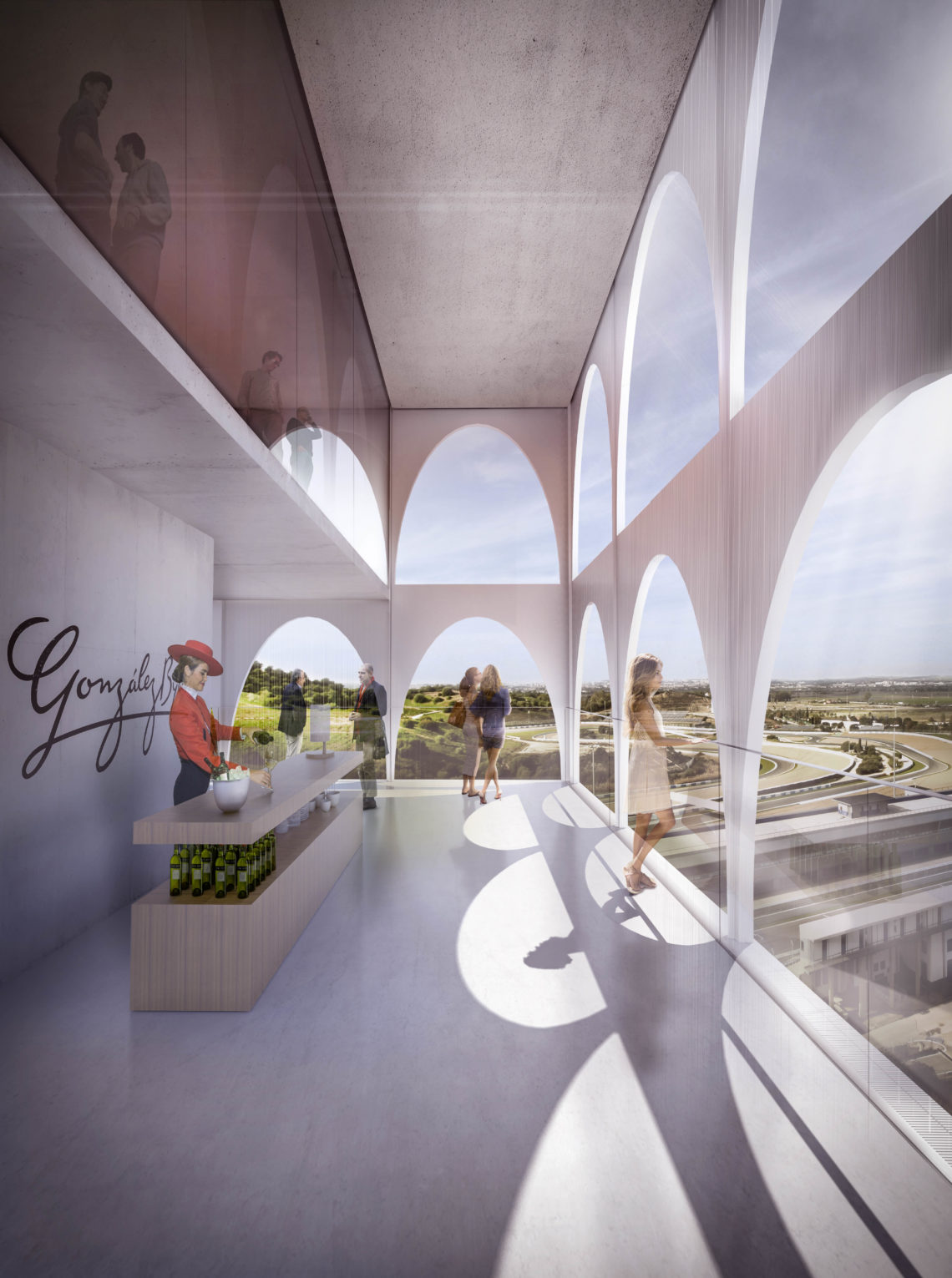Iniesta Nowell Arquitectos - Torre de autoridades en Jerez de la Frontera